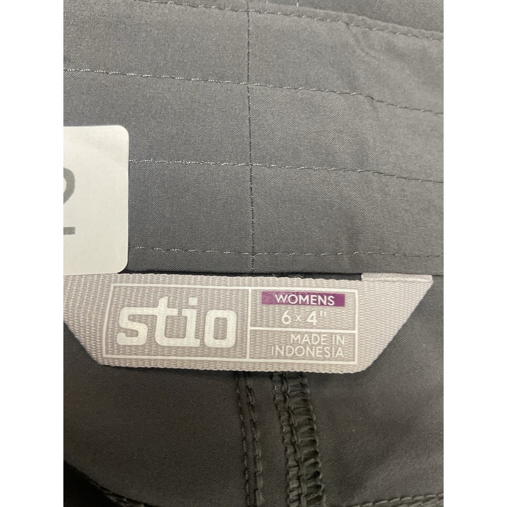 NEW STIO Women's CFS Board Shorts 4" - 100119 Steel/Magnet - Size 6 - Picture 5 of 13